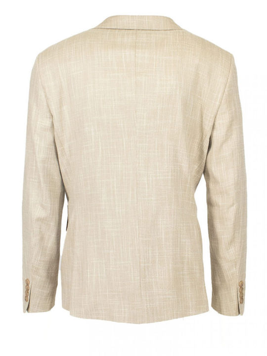 Freeman Clothing Sacou bărbați cu croială normală Beige