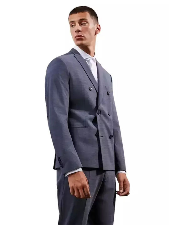 Drykorn Men's Winter Suit Jacket BLUE BILBAO_SK-190001-3504