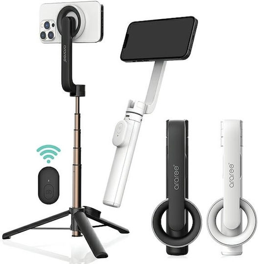 Araree Selfie Stick με Bluetooth Λευκό AR60-01727B