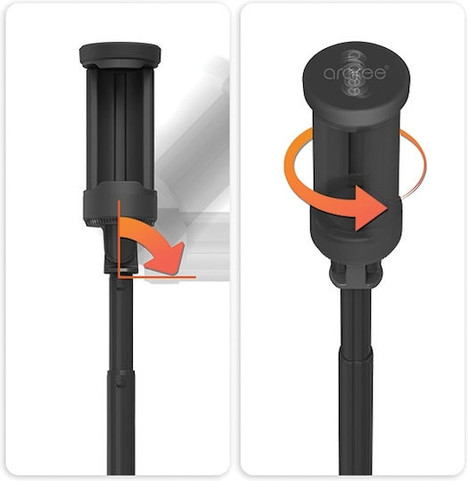 Araree Selfie Stick με Bluetooth Μαύρο AR60-01915A