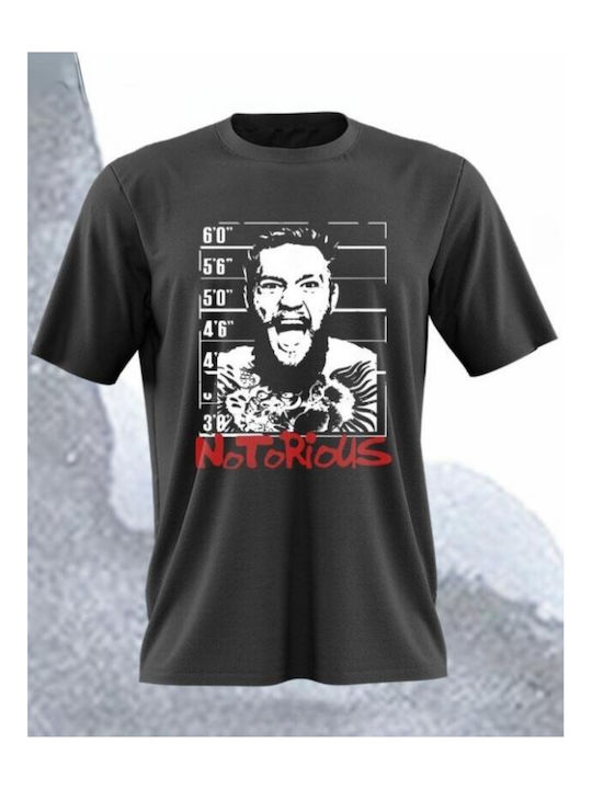 Conor Mcgregor T-shirt Schwarz Baumwolle