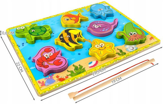 Holzspiel Fische Zola Magnetischer Haken Mehrfarbig