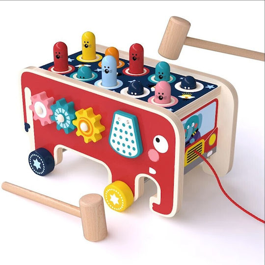 Multifunctional Activity Centre Zola Workbench Hammer Elephant Activities