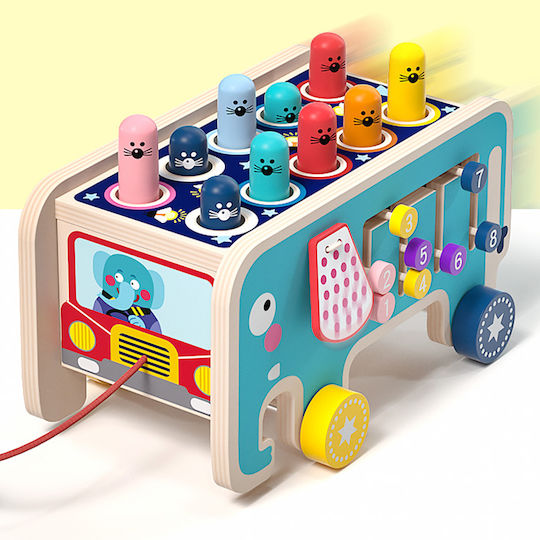 Multifunctional Activity Centre Zola Workbench Hammer Elephant Activities
