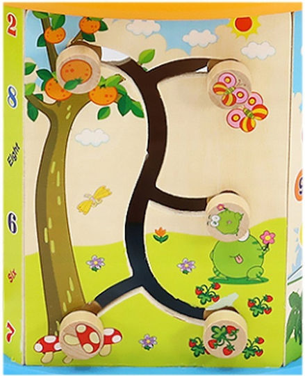 Zola Activity Centre 8 Boards Multicoloured Wooden Development Toy for Child's Intelligence