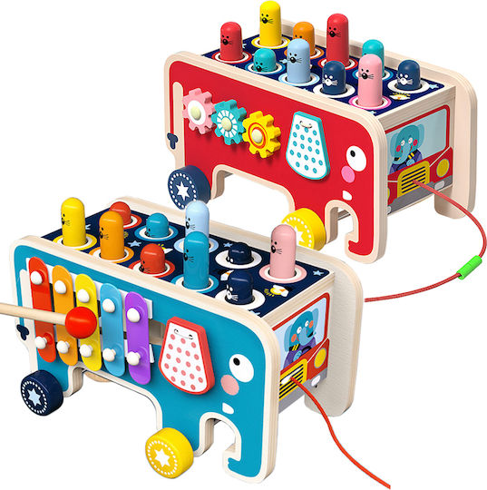 Multifunctional Activity Centre Zola Workbench Hammer Elephant Activities