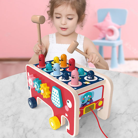 Multifunctional Activity Centre Zola Workbench Hammer Elephant Activities