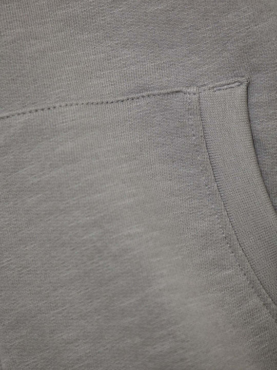 Ζακέτα με Κουκούλα Γκρι FBM009-003-06-GREY