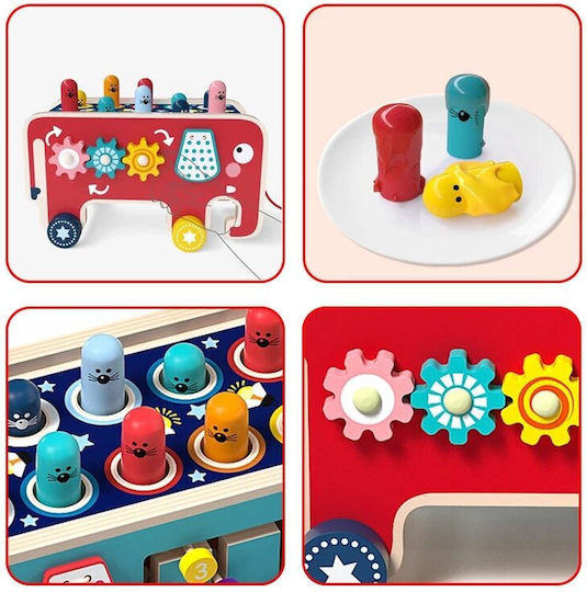Multifunctional Activity Centre Zola Workbench Hammer Elephant Activities