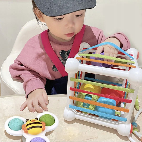 Baby Interaktiver Würfel Zola Sensorisches Lernspielzeug Bunte Würfel Multicolor 19x15x15 cm