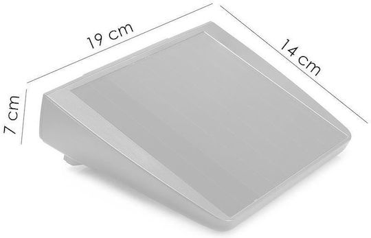 Strend Pro Lampă Solară 300lm Alb Rece cu Senzor de Mișcare 19cmx14cmx7cmcm