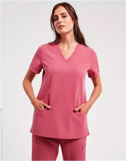 Premier Invincible Γυναικεία Μπλούζα Νοσηλευτικής 210gr Κωδ Nn310 Calm Pink