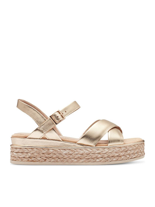 Women's Platform Shoes Gold