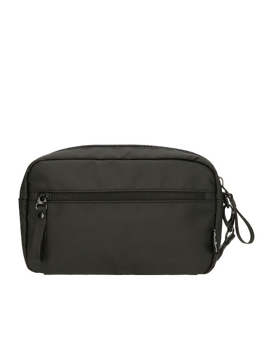 Toiletry Bag Hoxton in Black color 24.5cm