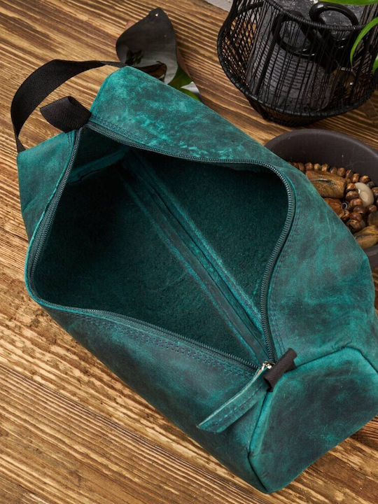 Toiletry Bag in Green color