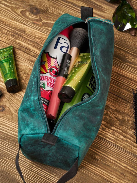 Toiletry Bag in Green color