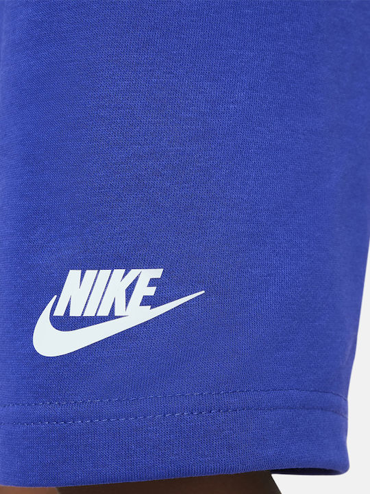 Kids' Set with Shorts Summer 2pcs Blue Sportswear