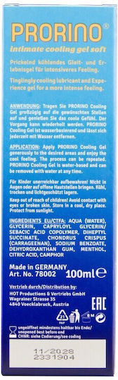 Prorino Kühlendes Gel Soft 100 ml Hot0078002