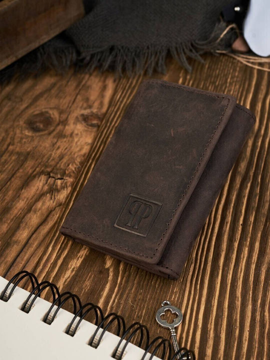 Paolo Peruzzi T-49-br Universal Leather Key Case
