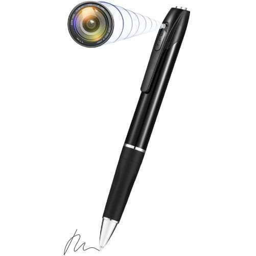 Cameră Ascunsă Stilou 1080p cu Slot pentru Card de Memorie