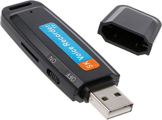 Аксесоар за Наблюдение Черен С капацитет 8GB със Слот за Карта Памет