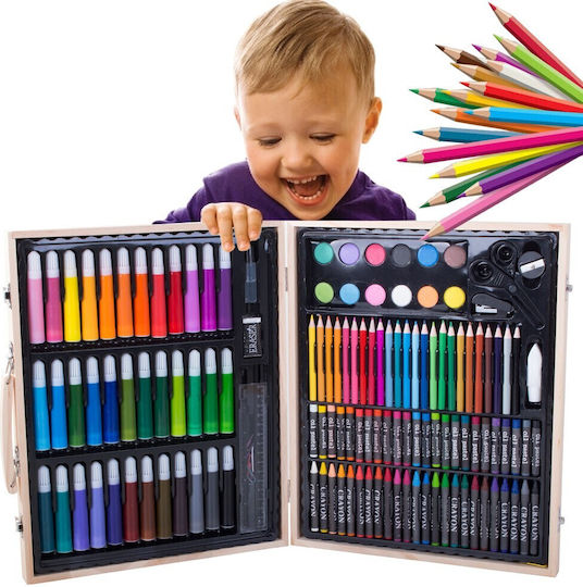 Painting Set Wooden 34x27.5cm 150pcs