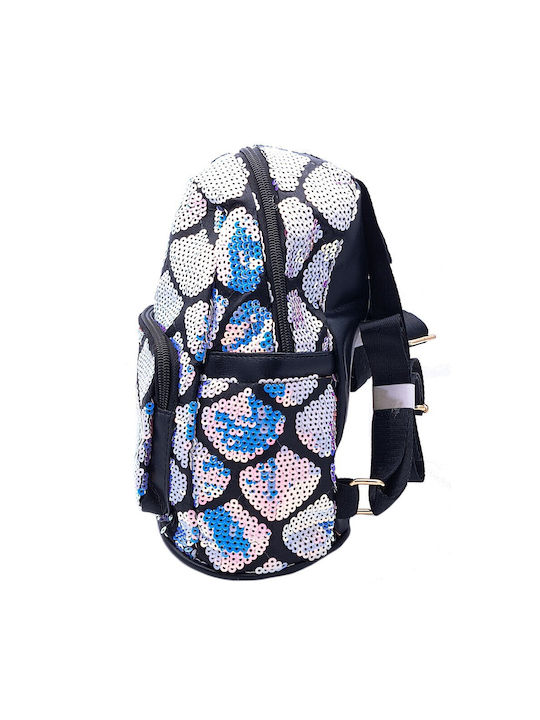 Παιδική Τσάντα Πλάτης Backpack με Παγιέτα & Μπροστινό Τσεπάκι Mermaid