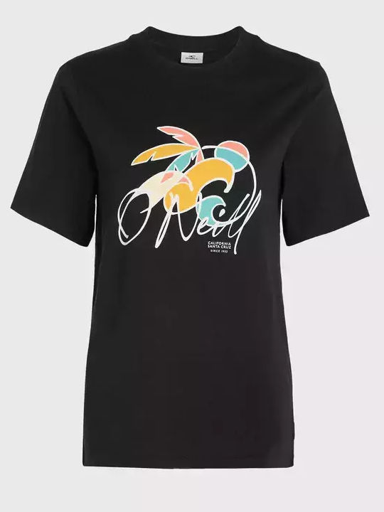 Γυναικείο T-shirt Μαύρο