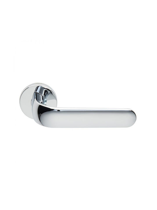Door Handle Rosette 2311 Zogometal Copper Matte Lock Type Cylinder Right Piece Zinc Alloy