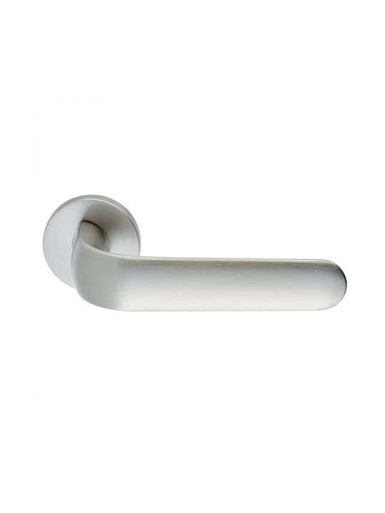 Door Handle Rosette 2311 Zogometal Copper Matte Lock Type Cylinder Right Piece Zinc Alloy