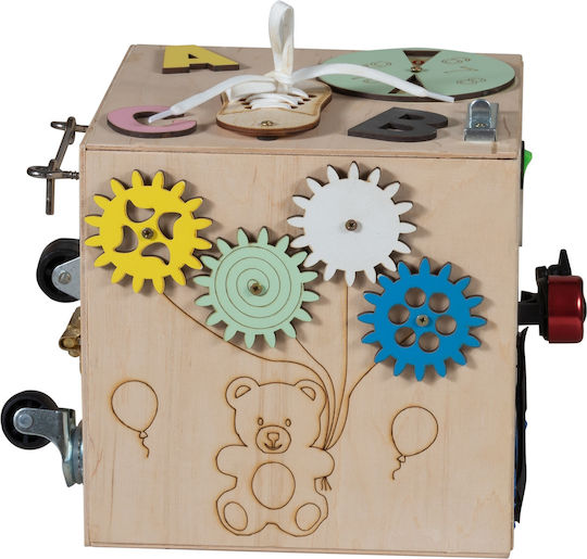 Montessori Lernspiel Wissen aus Holz