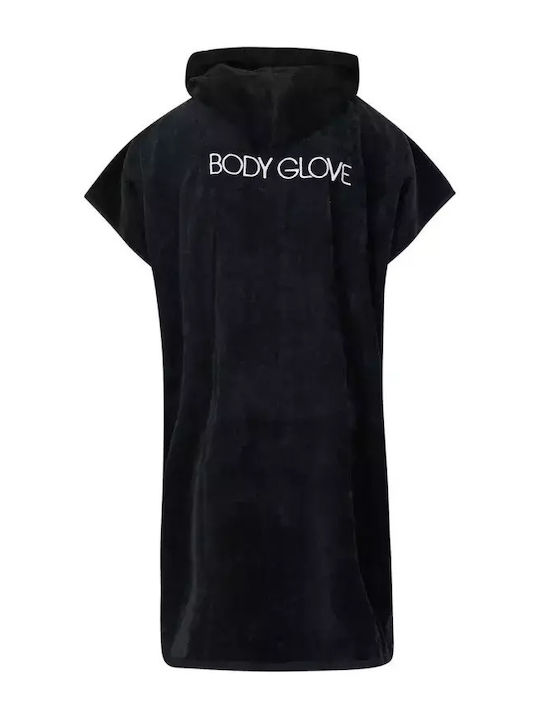 Body Glove Πόντσο Θαλάσσης Βαμβακερό Μαύρο