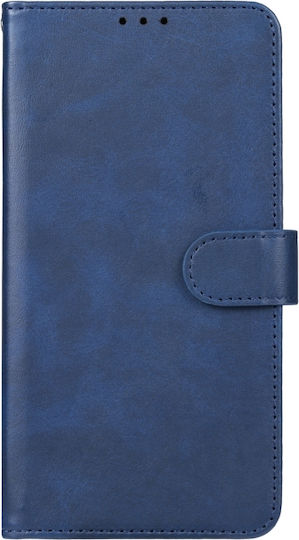 Redmi A3 Wallet Leather / Synthetic Leather / Silicone Blue (Xiaomi Redmi A3)