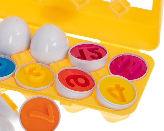 12 Eggs Hiding Different Numbers Joc Educațional de Cunoștințe