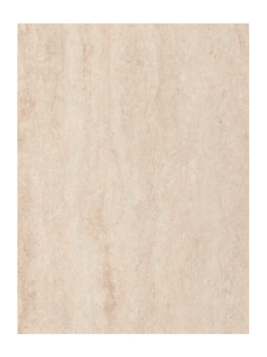 Travertine Square Table Surface made of Particleboard Travertin 60x60cm 1pcs
