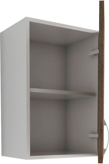 Karo Ντουλάπι Κρεμαστό Stejar Bronz/alb 40x30x60εκ.