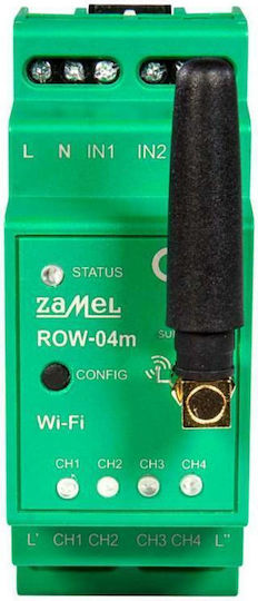 Zamel Μπουτόν Ράγας WiFi 230V 5A