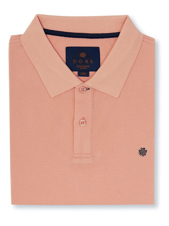 Polo Short Sleeve Blouse Orange