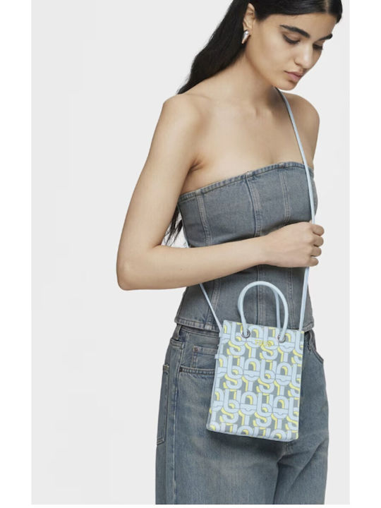 Eco-leather Women's Bag Handbag Blue