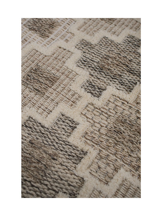 Viokarpet Rug Rectangular Cotton Natural