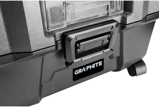 Graphite Energy Aspirator Reîncărcabil Lichide / Solide Fără Încărcător și Baterie Recipient 10lt