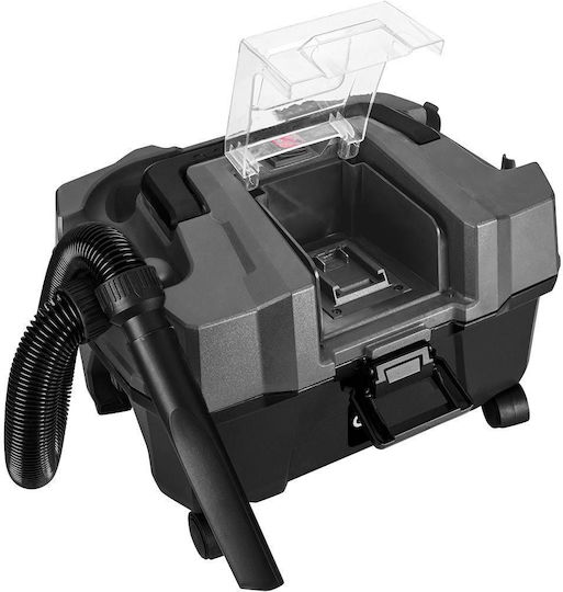 Graphite Energy Aspirator Reîncărcabil Lichide / Solide Fără Încărcător și Baterie Recipient 10lt