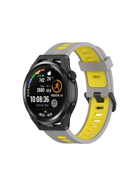 Armband Silikon Gray (Huawei Watch GT Läufer)
