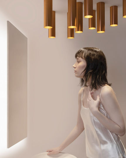 VK Lighting Единично Спот в Меден Цвят