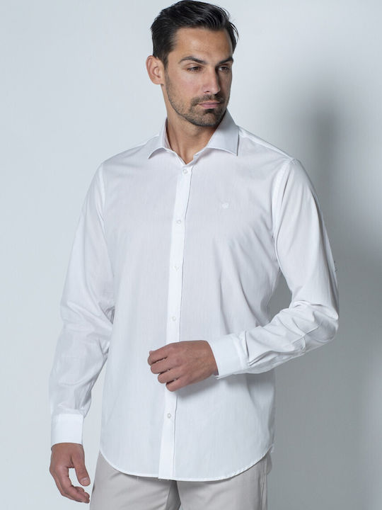 Dors Men's Shirt Cotton White