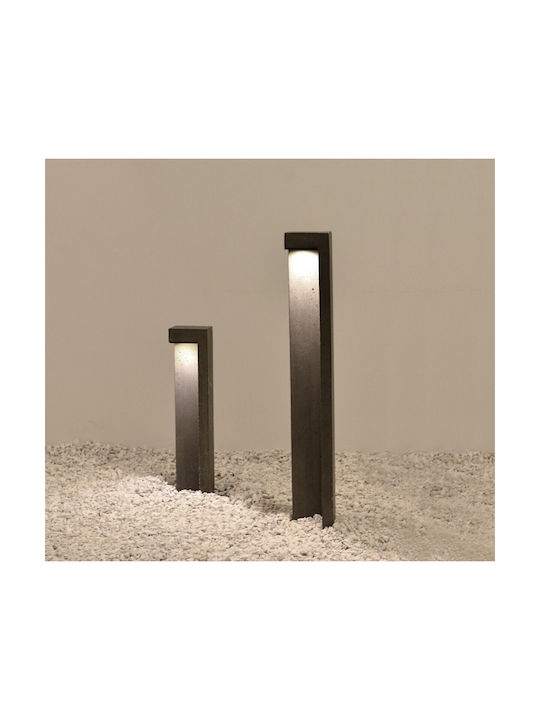 VK Lighting LED Floor Lamp H49xW18cm. with Warm White Light Gray
