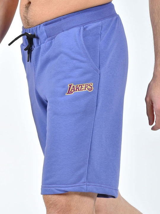 Clever Men's Athletic Shorts Purple