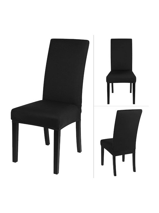 Husă Elastică Scaun Negru 62x48cm 1buc ZE1AG83QWS64