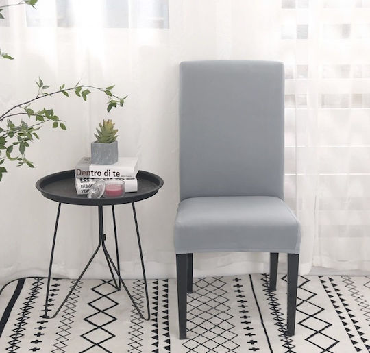Elastische Abdeckung für Stuhl Light Grey 35x40cm 1Stück ZY12293QWS79