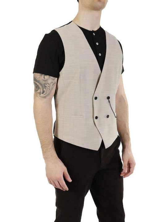 Hugo Boss Men's Vest Beige